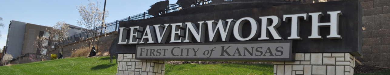 Leavenworth welcome sign