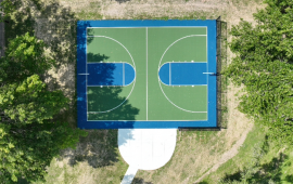 Buffalo Bill Cody Basketball Court