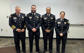 Newly promoted police detectives in 2022