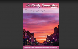 image of First City Connection newsletter cover for 2022