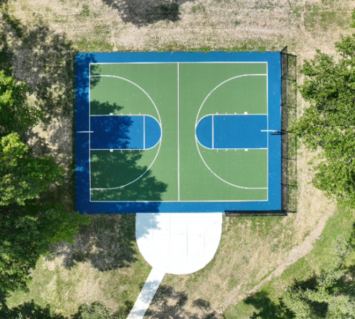 Buffalo Bill Cody Basketball Court