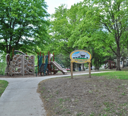 Jefferson Park Playground equipment