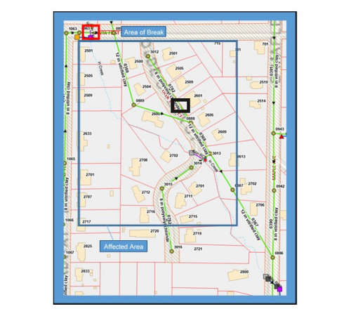 736 Santa Fe Map