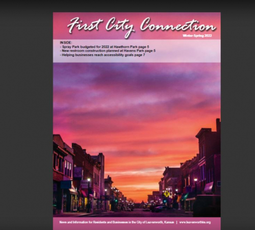 image of First City Connection newsletter cover for 2022