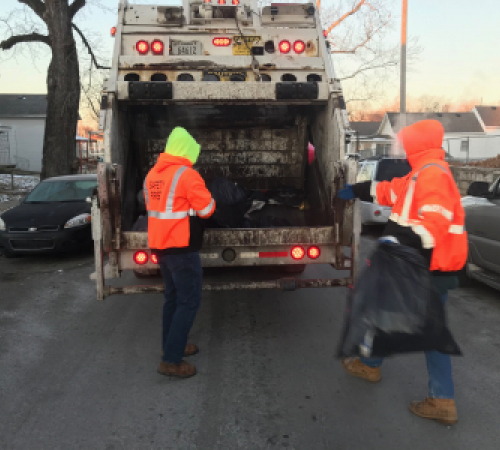 trash collection service photo