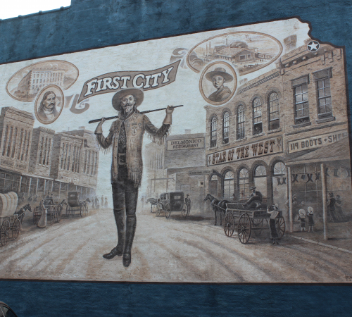 Buffalo Bill Cody Mural