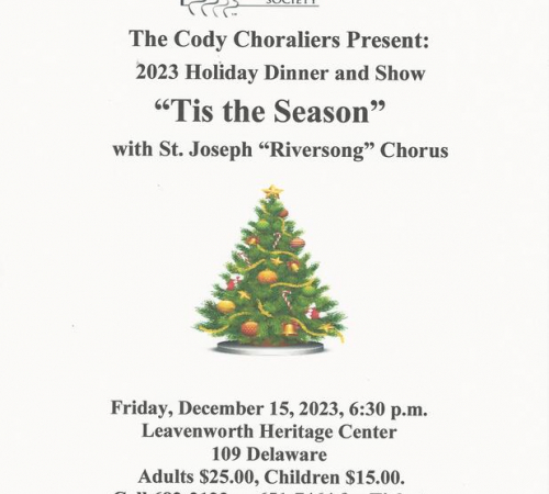 The Cody Choraliers 2023 Holiday Dinner & Show