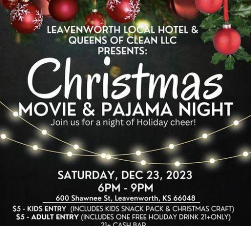 Christmas Movie & Pajama Night