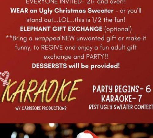 Ugly Sweater Party & White Elephant Gift Exchange
