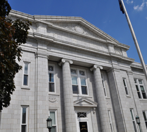 photo of exterior of city hall