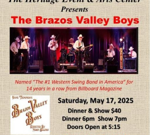 Dinner & A Show: The Brazos Valley Boys