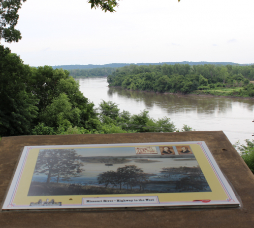 Historical Wayside on Fort Leavenworth