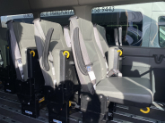 bucket seats used in micro transit vans