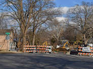 Road closure of 3rd and Chestnut