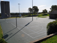 basketball courts at Bob Dougherty Park