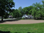 ball field at Jefferson Park