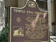 Temple B'Nai Jeshurun plaque
