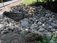 Example of improved stormwater outlet