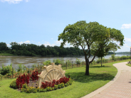 steamboat wheel