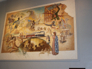Early Leavenworth County mural