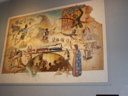 Early Leavenworth County mural