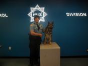 Sgt. Wooten and K-9 Ace 