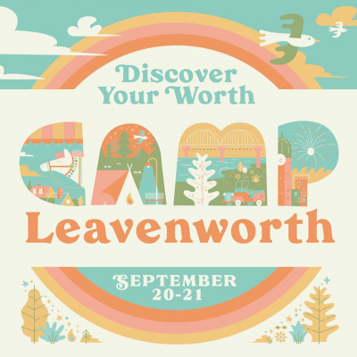 Camp Leavenworth festival logo