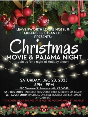 Christmas Movie & Pajama Night