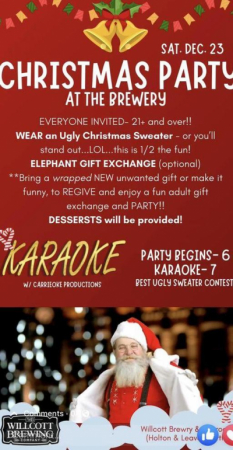 Ugly Sweater Party & White Elephant Gift Exchange