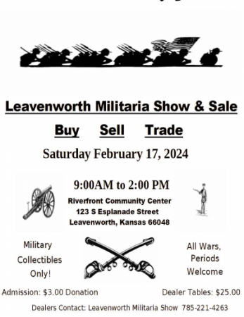 Leavenworth Militaria Show & Sale