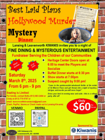 "Best Laid Plans" - A Hollywood Murder Mystery Dinner
