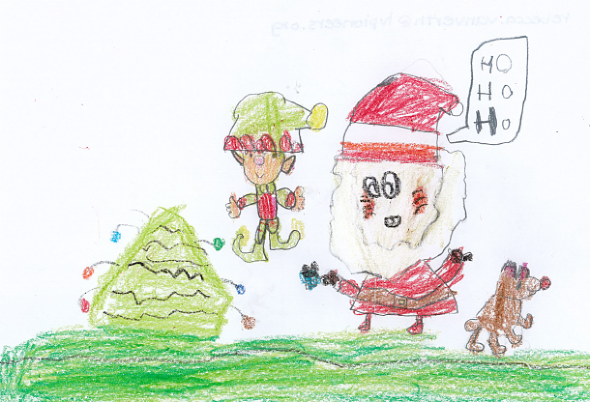 2024 Santa Drawing Winner