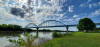 Missouri River by the bridge